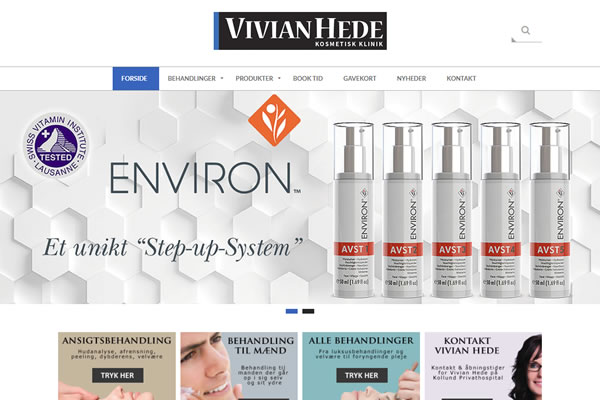 webside vivian hede kostmetisk klinik