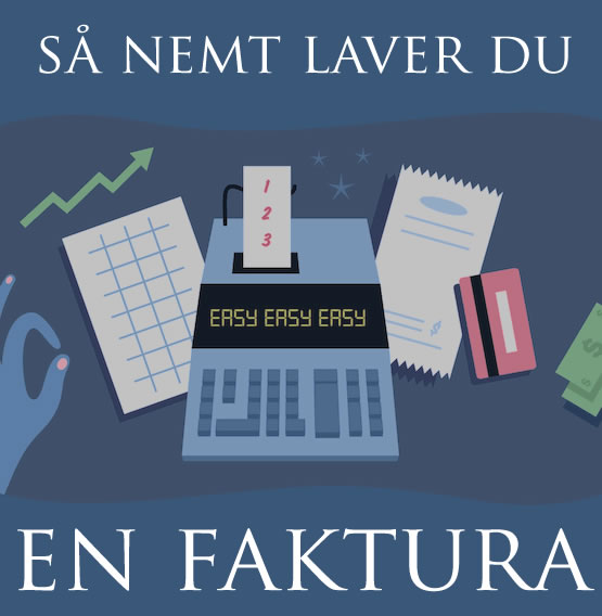 Elektronisk faktura skabelon