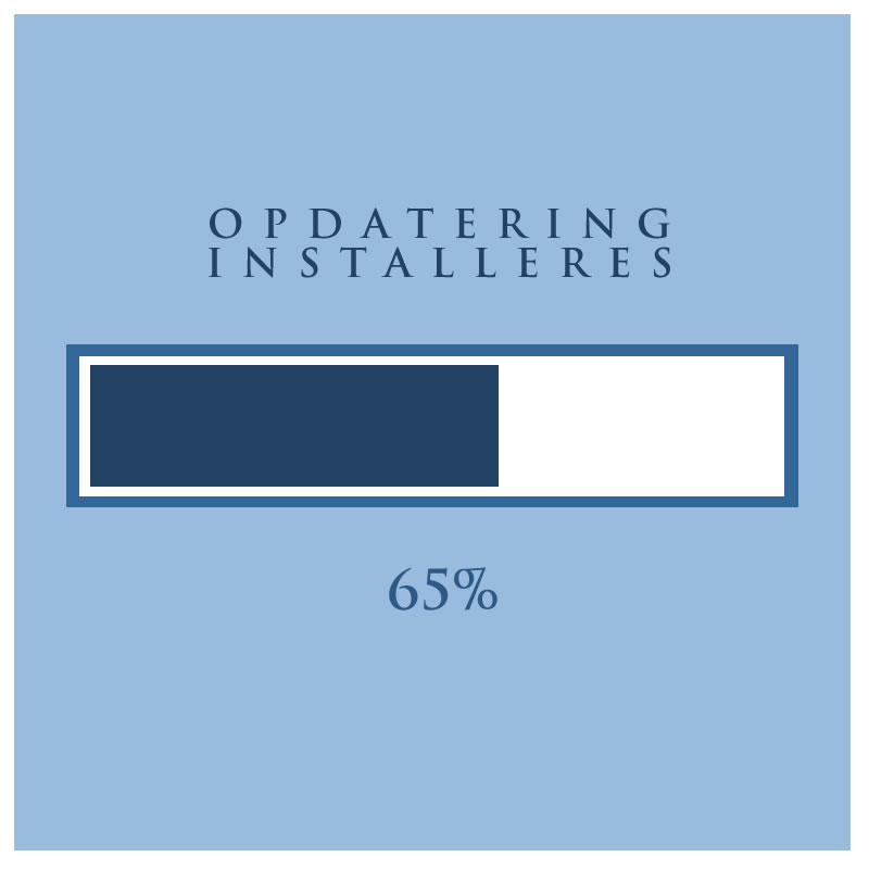 opdateringer webside